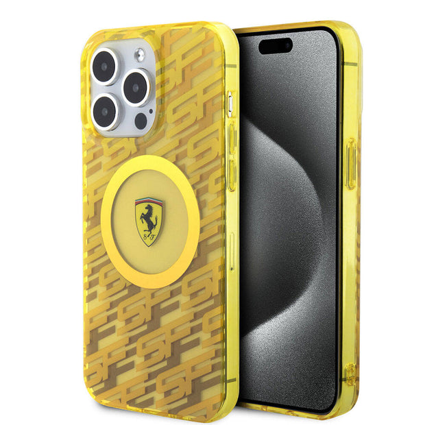 Ferrari iPhone 15 Pro Max Multi SF MagSafe Uyumlu Kılıf – Fotoğraf 12