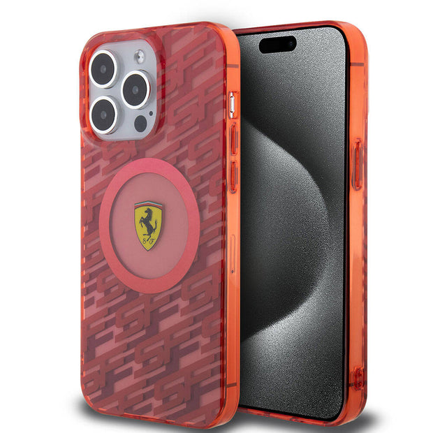 Ferrari iPhone 15 Pro Max Multi SF MagSafe Uyumlu Kılıf – Fotoğraf 7