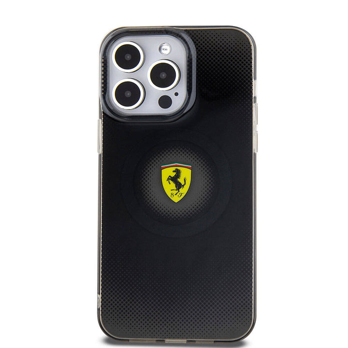 Ferrari iPhone 15 Pro Max Nokta Desenli MagSafe Uyumlu Kılıf – Fotoğraf 9