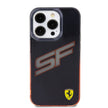 Ferrari iPhone 15 Pro Max SF Yazılı Renk Geçişli Şeffaf Kılıf – Fotoğraf 3