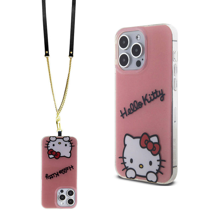Hello Kitty iPhone 15 Pro Max Daydreaming Askılı Kılıf – Fotoğraf 1