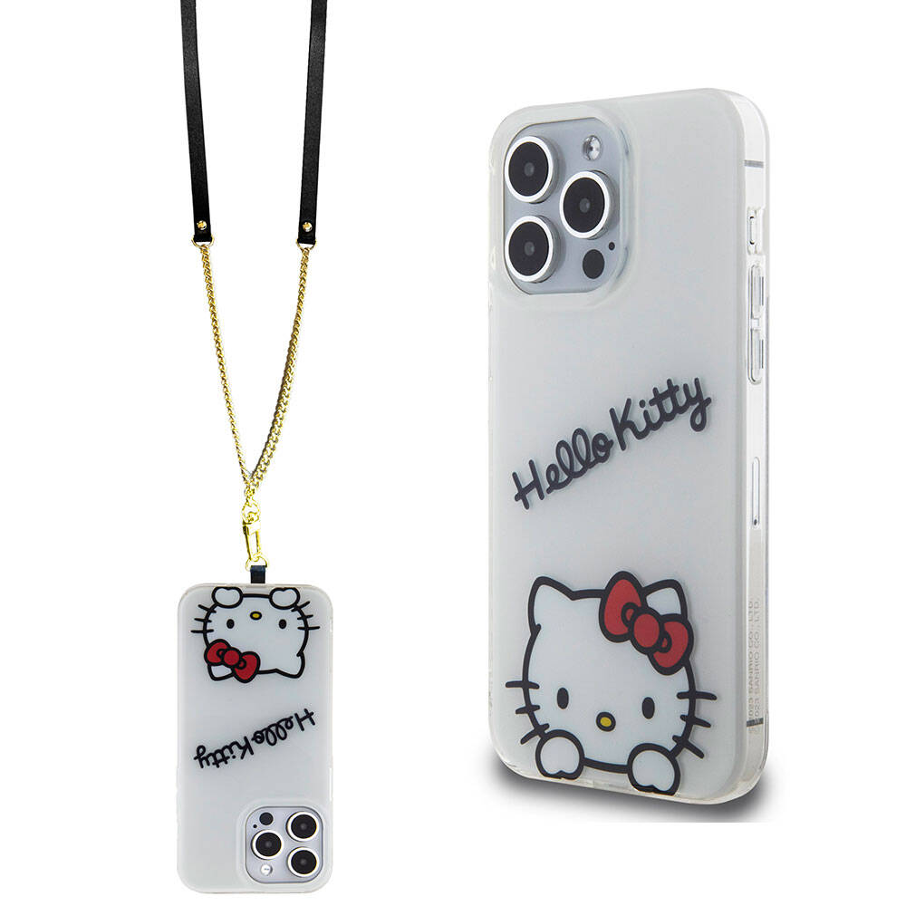 Hello Kitty iPhone 15 Pro Max Daydreaming Askılı Kılıf – Fotoğraf 8