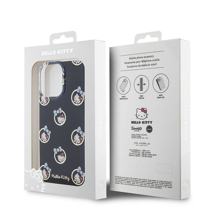 Hello Kitty iPhone 15 Pro Max Elektroplating Kabarcık Baskılı Kılıf – Fotoğraf 6