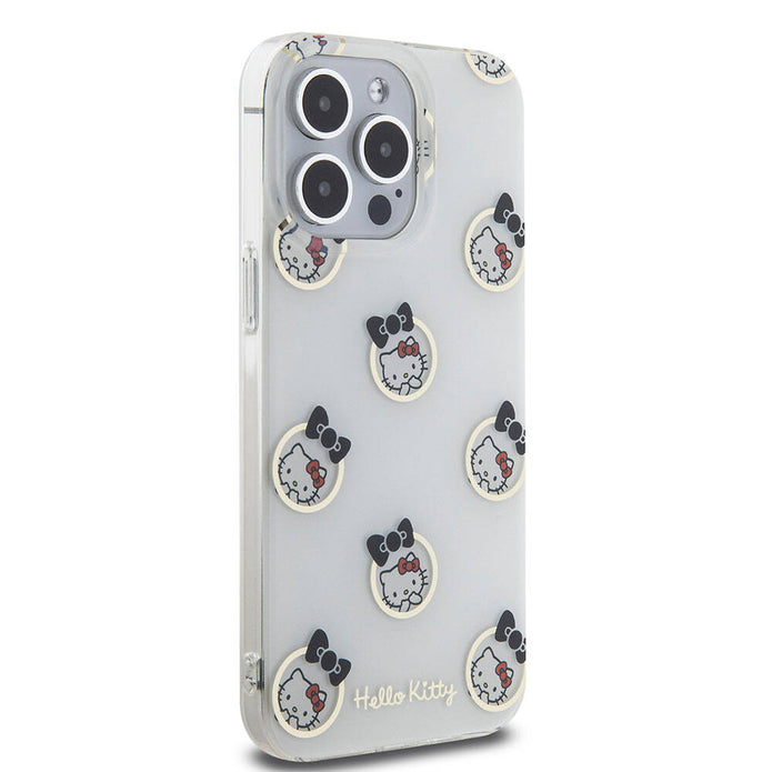 Hello Kitty iPhone 15 Pro Max Elektroplating Kabarcık Baskılı Kılıf – Fotoğraf 10