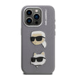 Karl Lagerfeld iPhone 15 Pro Max K&C Heads Pin Kılıf