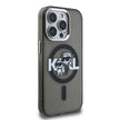 Karl Lagerfeld iPhone 15 Pro Max Choupette Sketch Simli Kılıf