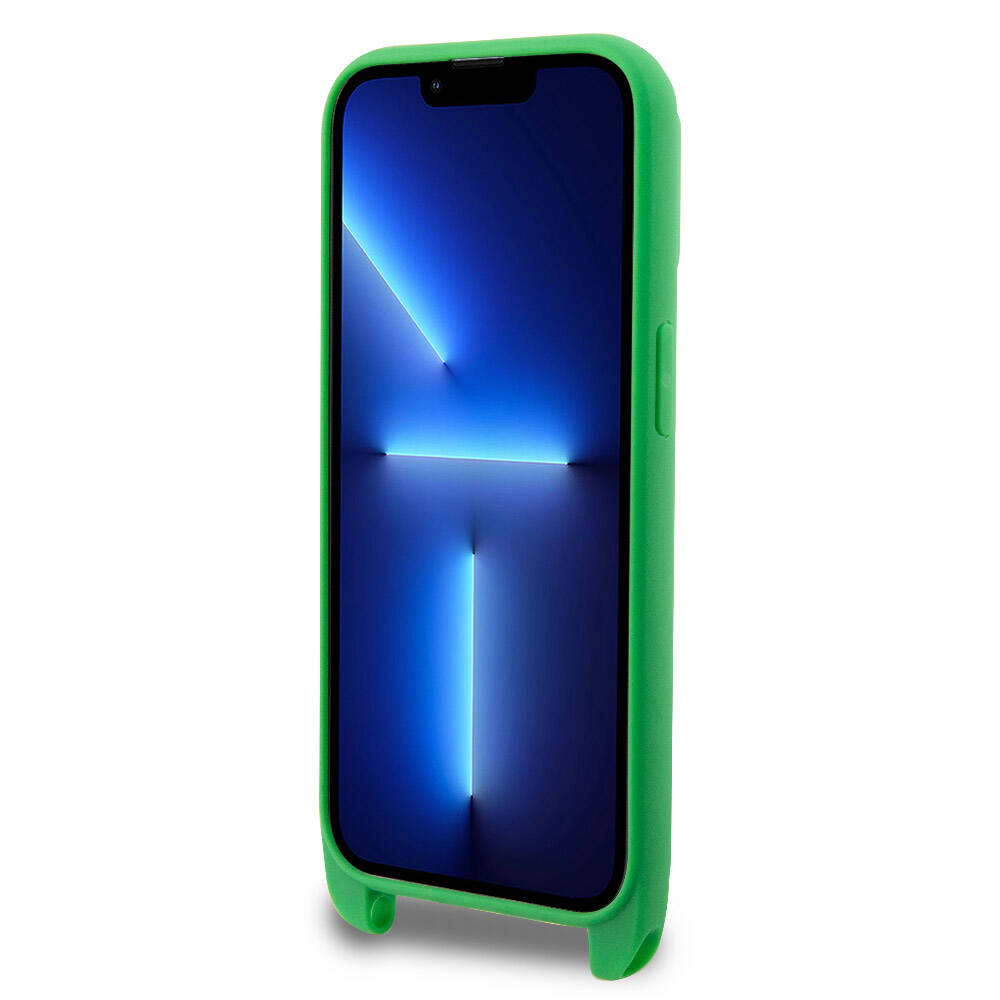 Lacoste iPhone 15 Pro Max PU Pike Askılı Timsah Logolu Kılıf – Fotoğraf 4