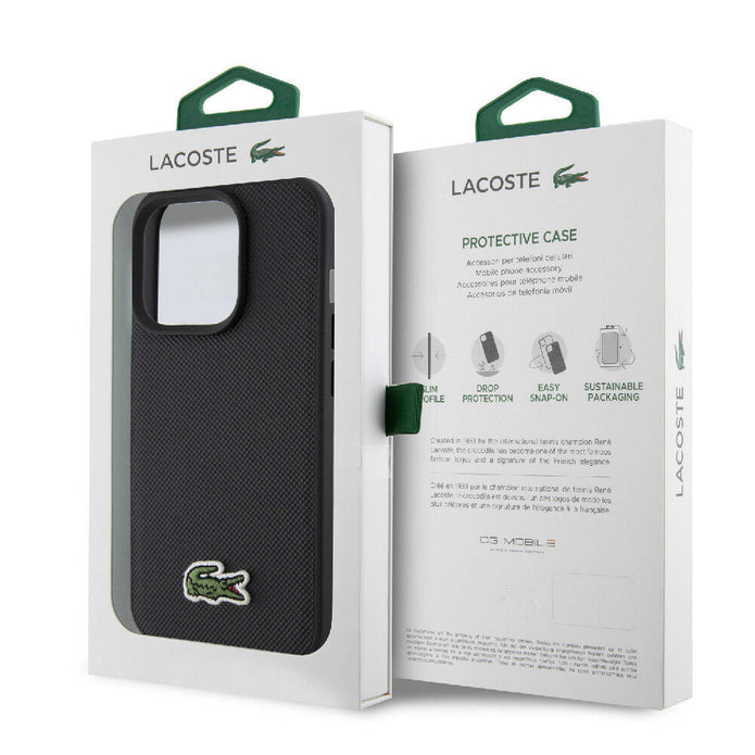 Lacoste iPhone 15 Pro Max PU Pike Timsah Logolu Kılıf – Fotoğraf 18