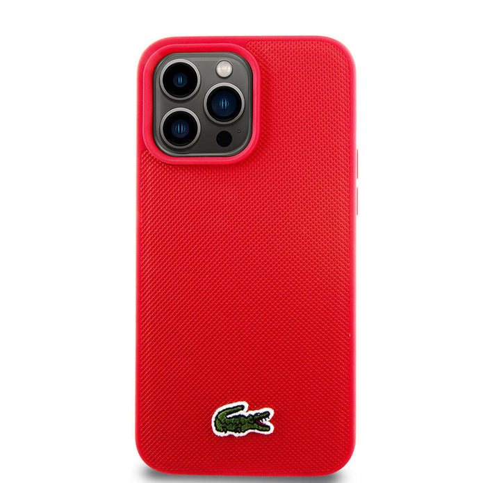 Lacoste iPhone 15 Pro Max PU Pike Timsah Logolu Kılıf