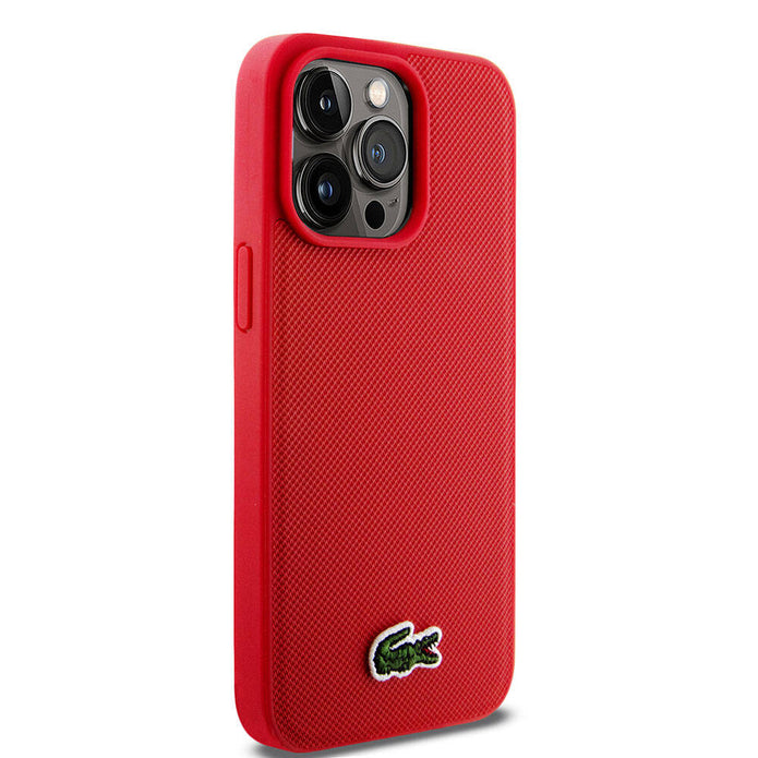 Lacoste iPhone 15 Pro Max PU Pike Timsah Logolu Kılıf