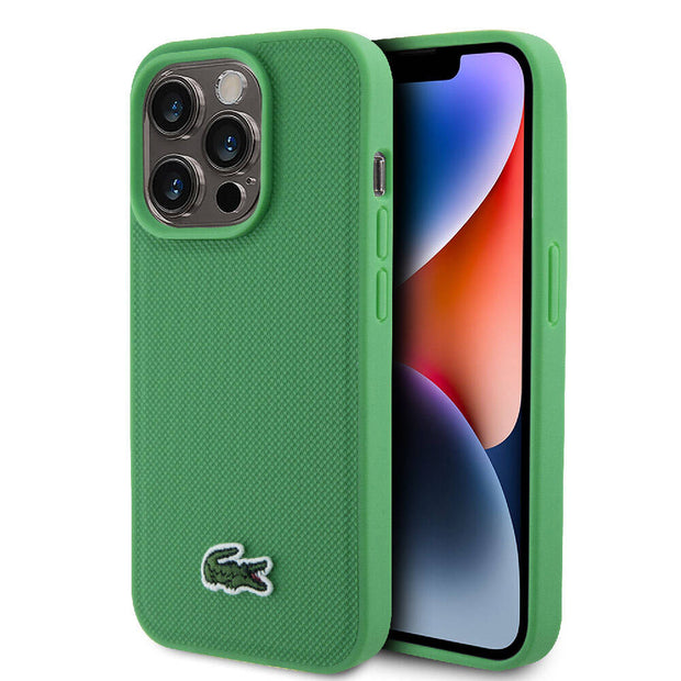Lacoste iPhone 15 Pro Max PU Pike Timsah Logolu Kılıf – Fotoğraf 7