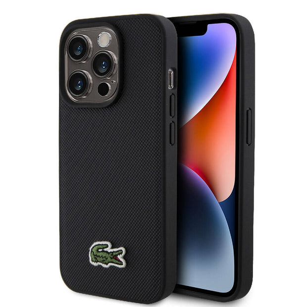 Lacoste iPhone 15 Pro Max PU Pike Timsah Logolu Kılıf – Fotoğraf 13