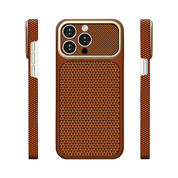 Zore Paris iPhone 15 Pro Max Nexel Dokulu Sert PC MagSafe Uyumlu Kılıf – Fotoğraf 10