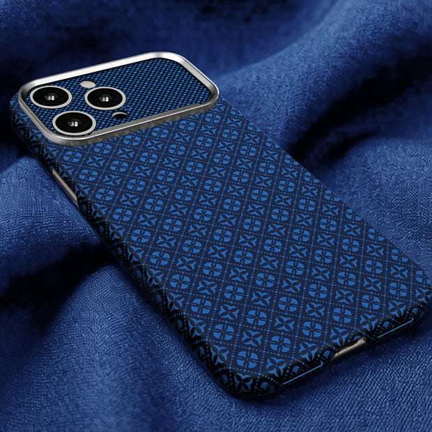 Zore Paris iPhone 15 Pro Max Velix Retro Çiçek Desenli Sert PC MagSafe Uyumlu Kılıf – Fotoğraf 2
