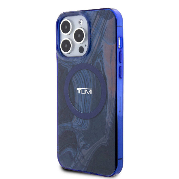 TUMI iPhone 15 Pro Max Sıvı Baskılı Çift Katmanlı PC TPU MagSafe Uyumlu Kılıf – Fotoğraf 1