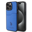 U.S. Polo Assn. iPhone 15 Pro Max Logolu PU Kartlıklı Kılıf – Fotoğraf 1