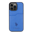 U.S. Polo Assn. iPhone 15 Pro Max Logolu PU Kartlıklı Kılıf – Fotoğraf 3