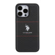 U.S. Polo Assn. iPhone 15 Pro Max Deri Şeritli Logolu Kılıf – Fotoğraf 3