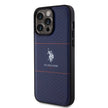 U.S. Polo Assn. iPhone 15 Pro Max Deri Şeritli Logolu Kılıf – Fotoğraf 8