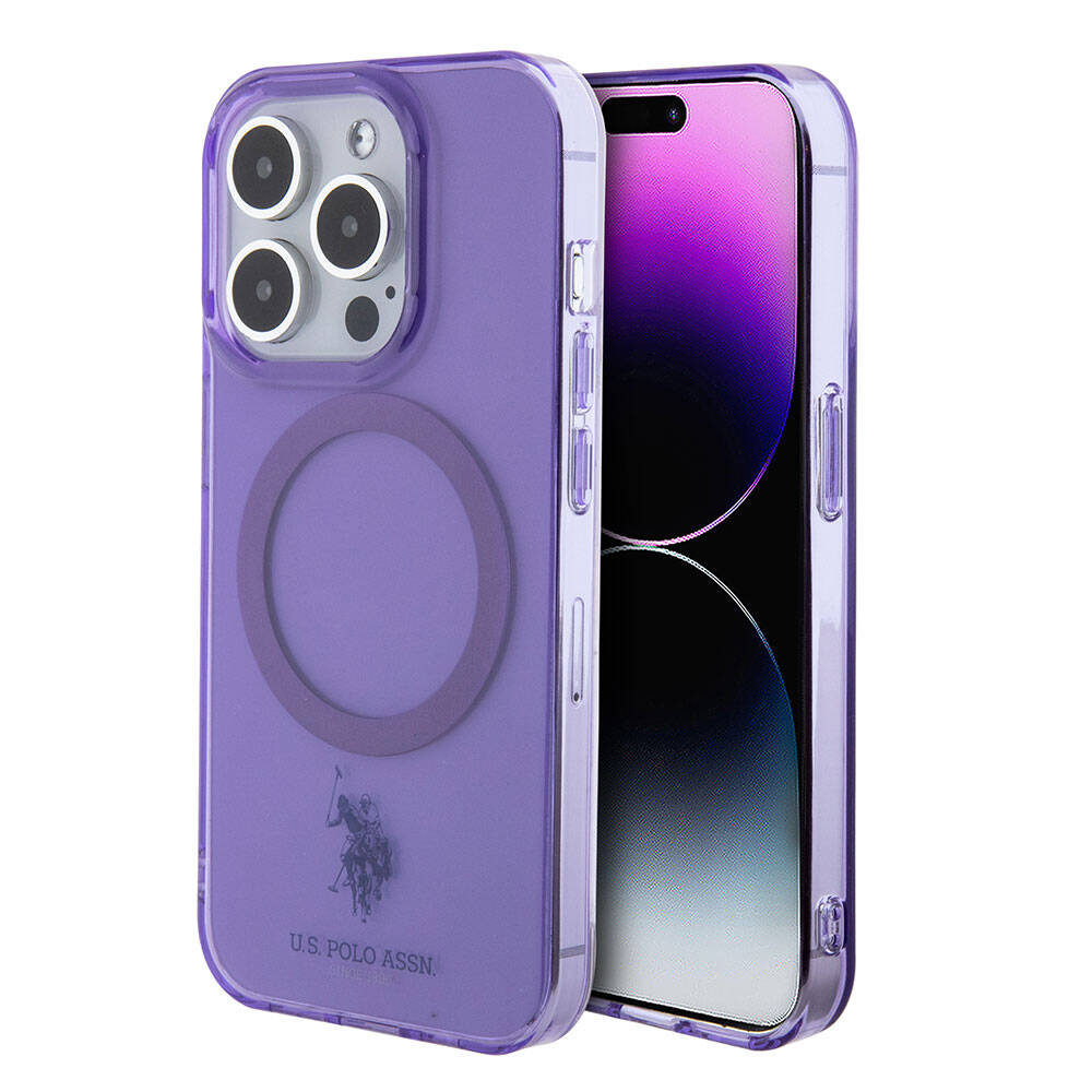 U.S. Polo Assn. iPhone 15 Pro Max Şeffaf MagSafe Uyumlu Kılıf – Fotoğraf 1