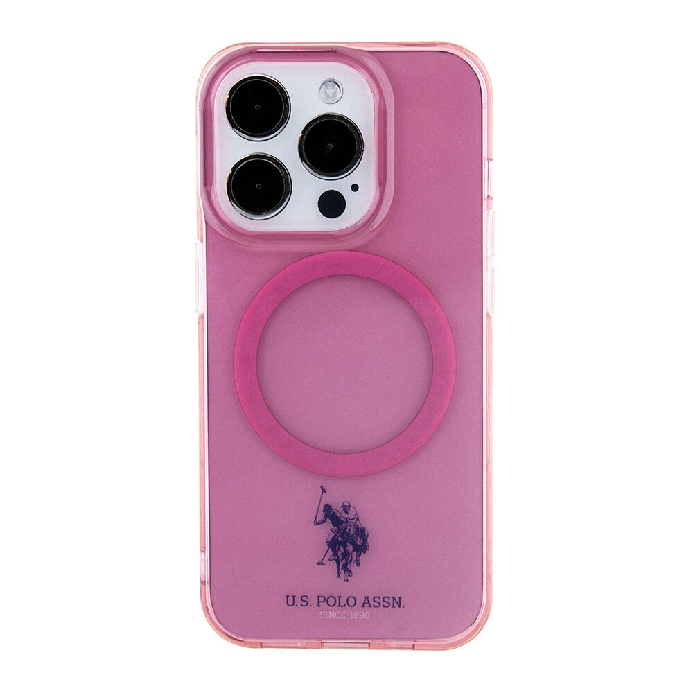 U.S. Polo Assn. iPhone 15 Pro Max Şeffaf MagSafe Uyumlu Kılıf – Fotoğraf 14