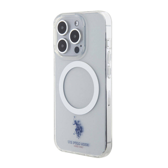 U.S. Polo Assn. iPhone 15 Pro Max Şeffaf MagSafe Uyumlu Kılıf – Fotoğraf 17