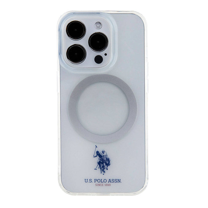 U.S. Polo Assn. iPhone 15 Pro Max Şeffaf MagSafe Uyumlu Kılıf – Fotoğraf 18