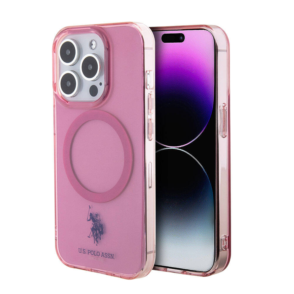 U.S. Polo Assn. iPhone 15 Pro Max Şeffaf MagSafe Uyumlu Kılıf – Fotoğraf 12