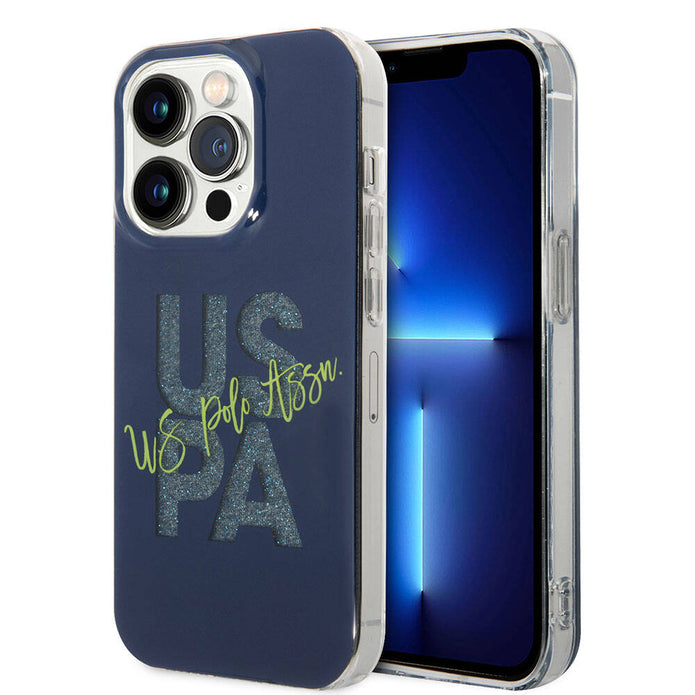 U.S. Polo Assn. iPhone 15 Pro Max Simli Parlak Alfabe Kılıf – Fotoğraf 13