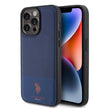 U.S. Polo Assn. iPhone 15 Pro Max Örgü Desenli Suni Deri Kılıf – Fotoğraf 1