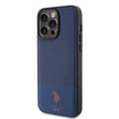 U.S. Polo Assn. iPhone 15 Pro Max Örgü Desenli Suni Deri Kılıf – Fotoğraf 2