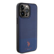 U.S. Polo Assn. iPhone 15 Pro Max Örgü Desenli Suni Deri Kılıf – Fotoğraf 4