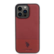 U.S. Polo Assn. iPhone 15 Pro Max Örgü Desenli Suni Deri Kılıf – Fotoğraf 18