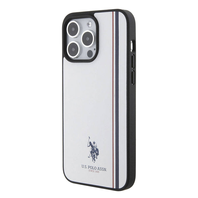 U.S. Polo Assn. iPhone 15 Pro Max Üç Renk Şerit Logolu Kılıf – Fotoğraf 20