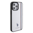 U.S. Polo Assn. iPhone 15 Pro Max Üç Renk Şerit Logolu Kılıf