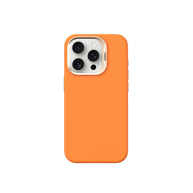 SP-019 iPhone 15 Pro Max Magsafe Uyumlu Vegan Deri Kılıf – Fotoğraf 6