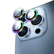 Metal Çerçeveli iPhone 15 Pro Max Kamera Lens Koruyucu – Fotoğraf 4