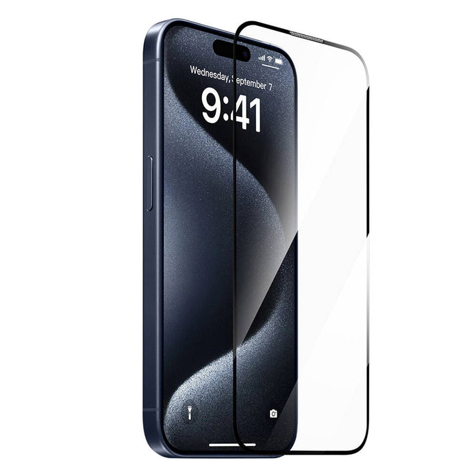 SQ-008 iPhone 15 Oleofobik Ekran Koruyucu + Uygulama Aparatı – Fotoğraf 6