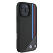BMW iPhone 16 Meshed Tricolor Stripes MagSafe Uyumlu Kılıf – Fotoğraf 4