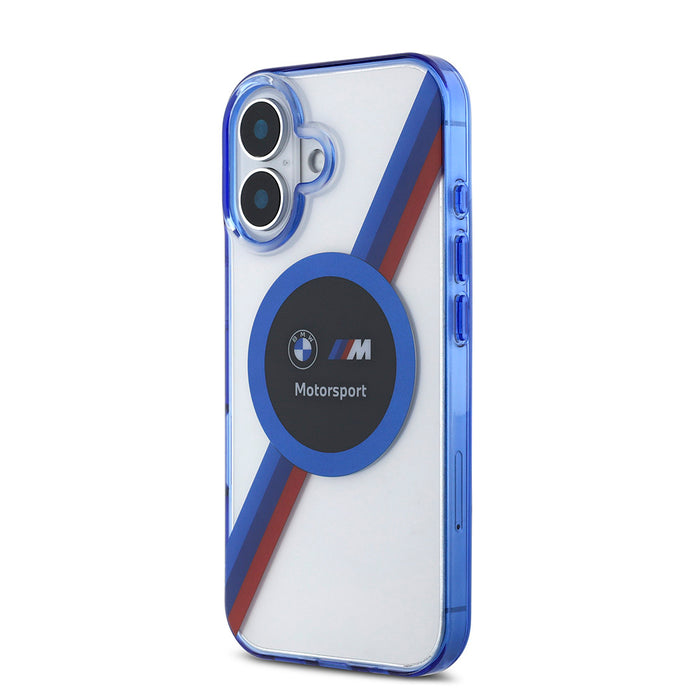 BMW iPhone 16 Motorsport Circle M Şeritli MagSafe Uyumlu Kılıf – Fotoğraf 2