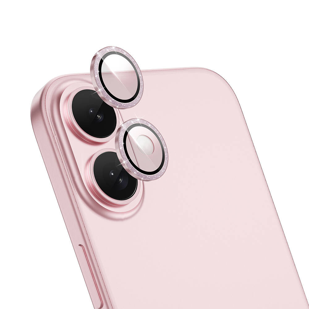 LG-006 Diamond iPhone 16 Plus Kamera Lens Koruyucu – Fotoğraf 4