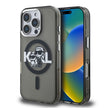 Karl Lagerfeld iPhone 16 Pro Choupette Sketch Simli Kılıf
