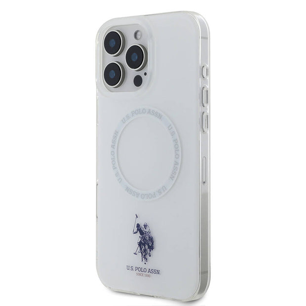 U.S. Polo Assn. iPhone 16 Pro IML Double Horse Ring MagSafe Uyumlu Kılıf – Fotoğraf 2