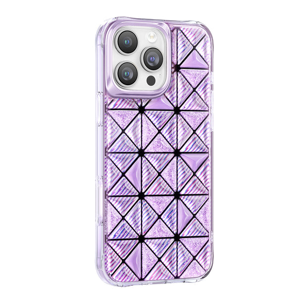 Zore Paris iPhone 16 Pro Max Kairo 3D Buz Blok TPU Kılıf – Fotoğraf 1