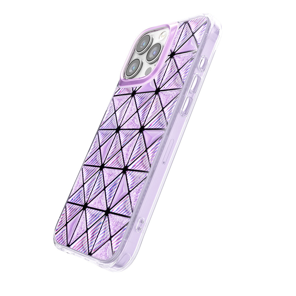 Zore Paris iPhone 16 Pro Max Kairo 3D Buz Blok TPU Kılıf – Fotoğraf 2