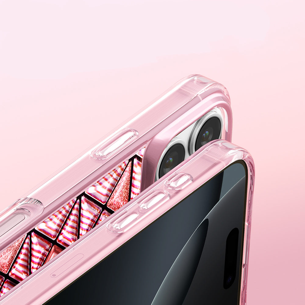 Zore Paris iPhone 16 Pro Max Kairo 3D Buz Blok TPU Kılıf – Fotoğraf 17