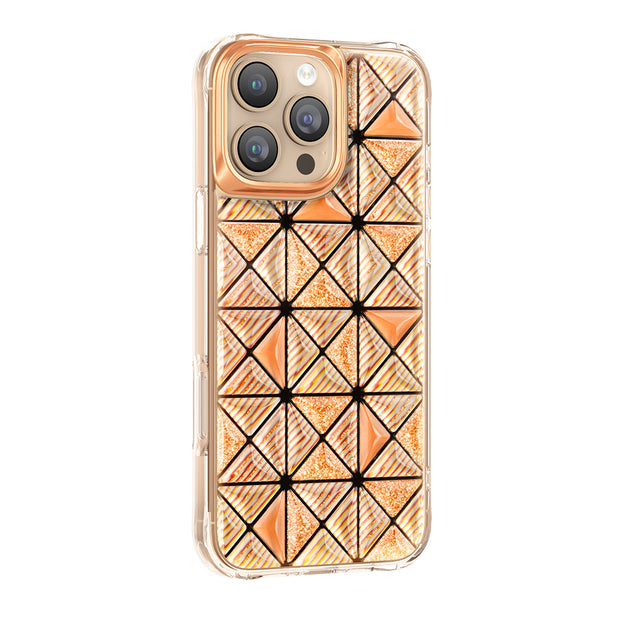 Zore Paris iPhone 16 Pro Max Kairo 3D Buz Blok TPU Kılıf – Fotoğraf 18