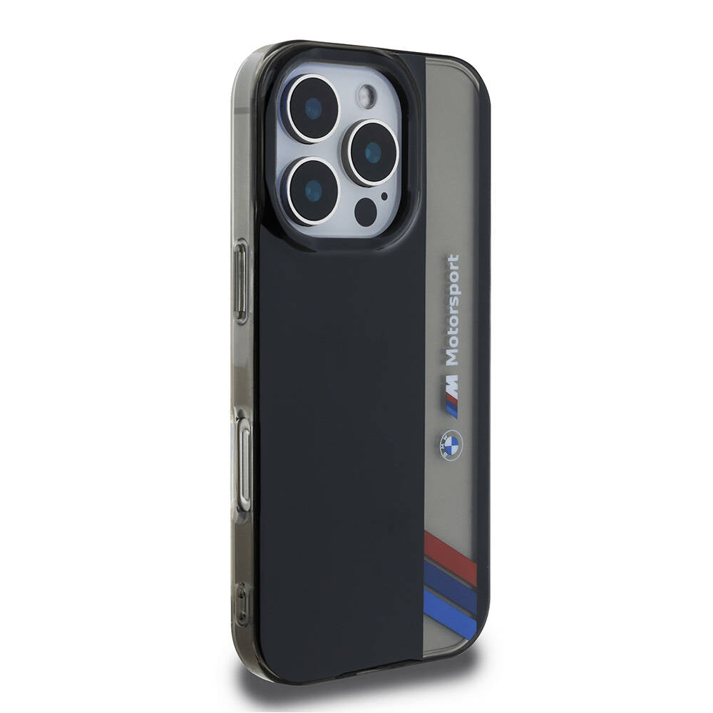 BMW iPhone 16 Pro Max Motorsport Vertical Stripe M Şeritli Kılıf – Fotoğraf 4