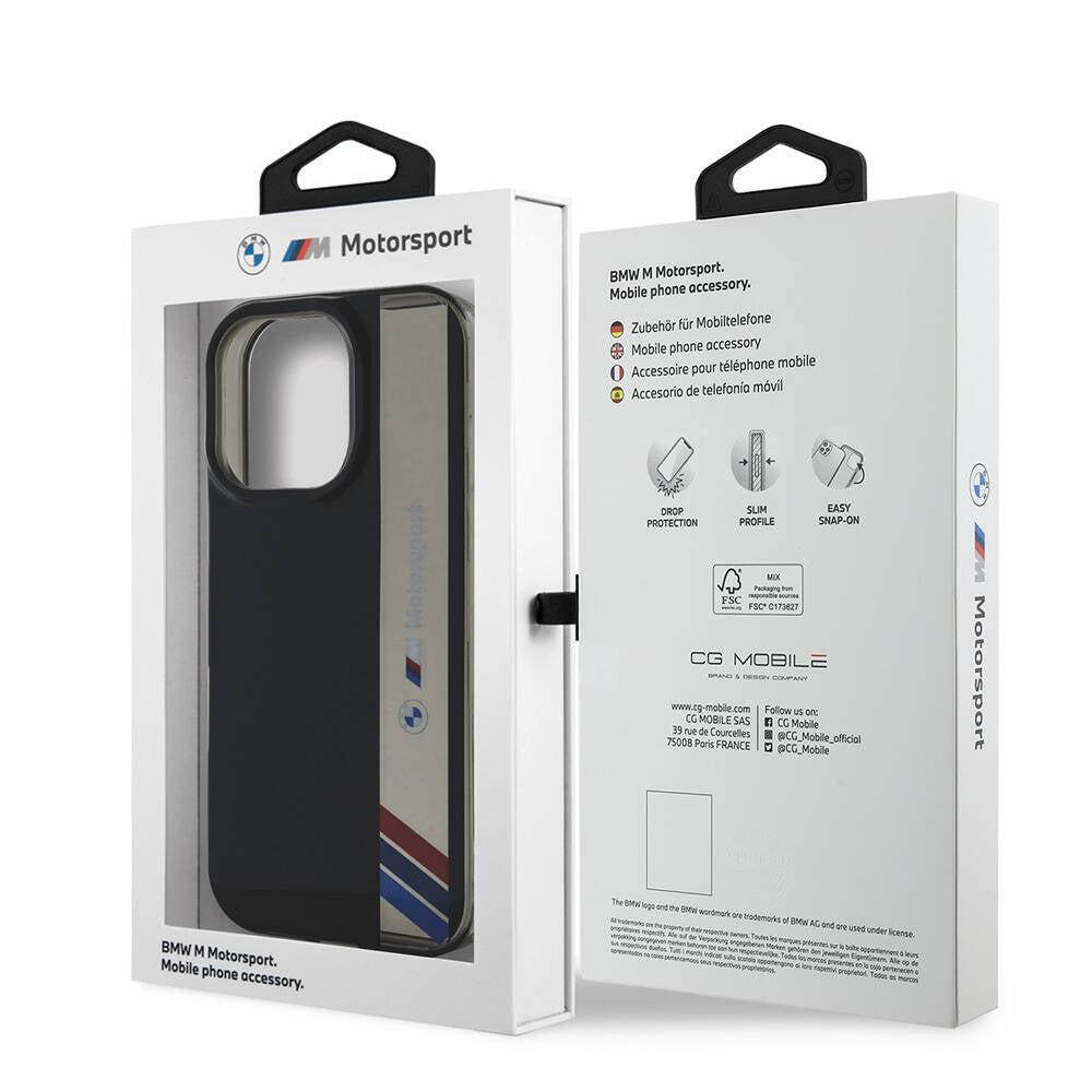 BMW iPhone 16 Pro Max Motorsport Vertical Stripe M Şeritli Kılıf – Fotoğraf 6