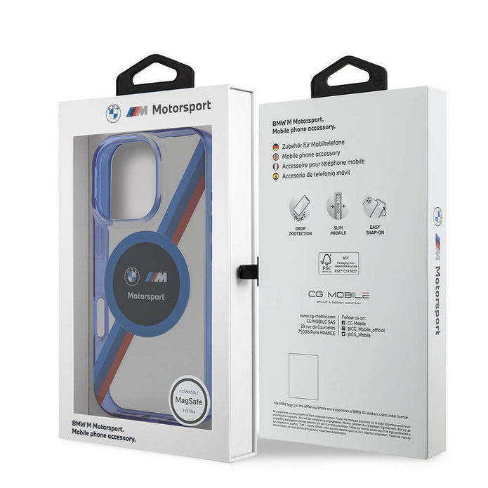 BMW iPhone 16 Pro Max Motorsport Circle M Şeritli MagSafe Uyumlu Kılıf – Fotoğraf 19